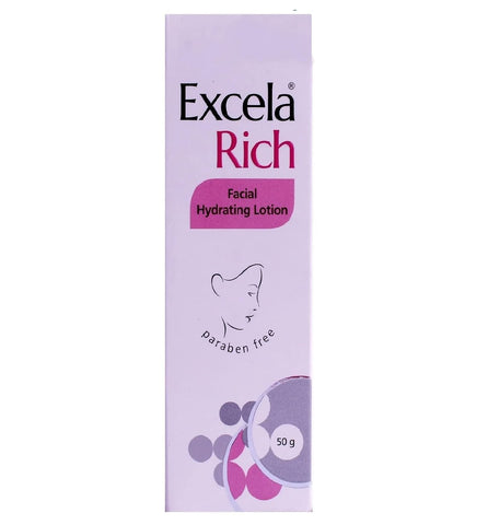 Cipla Excela Rich Facial Hydrating Lotion | Paraben-Free | 50g