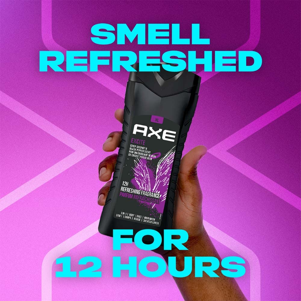 Axe Excite Body wash 400ml