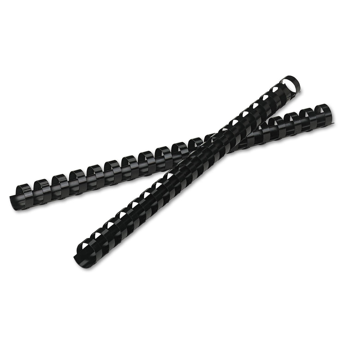 Fellowes 52324 Plastic Comb Bindings, 5/8-Inch Diameter, 120 Sheet Capacity, Black, 25 Combs/Pack