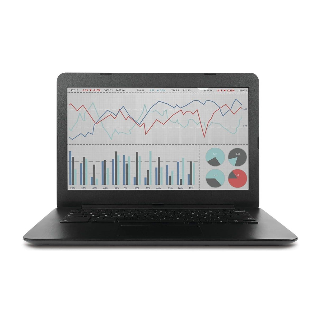 Kensington 14 inch Laptop Privacy Screen Laptop, 16:9 Laptop Screen Privacy Filter, Anti-Glare, Blue Ray Reduction, Compatible with HP/Dell/Acer/Asus/Samsung/Lenovo (K52793WW)