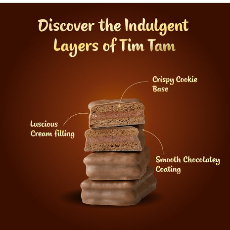 Arnott’s Tim Tam Milk Chocolatey Cookies, Original Flavour, Family Pack 365g (12.9 oz) – Authentic Imported