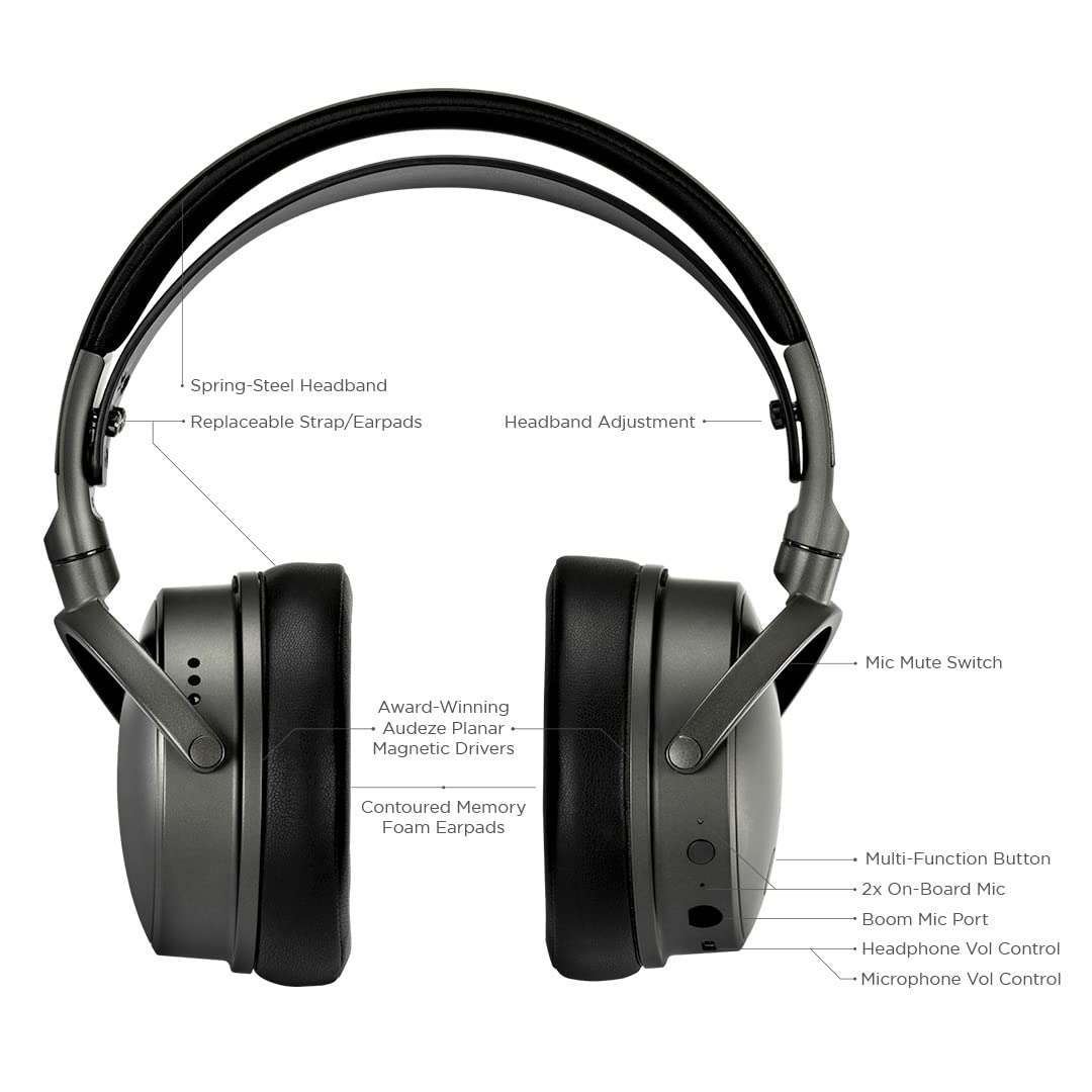Audeze Maxwell Wireless Gaming Headset for PlayStation, Mac, PC, and Switch