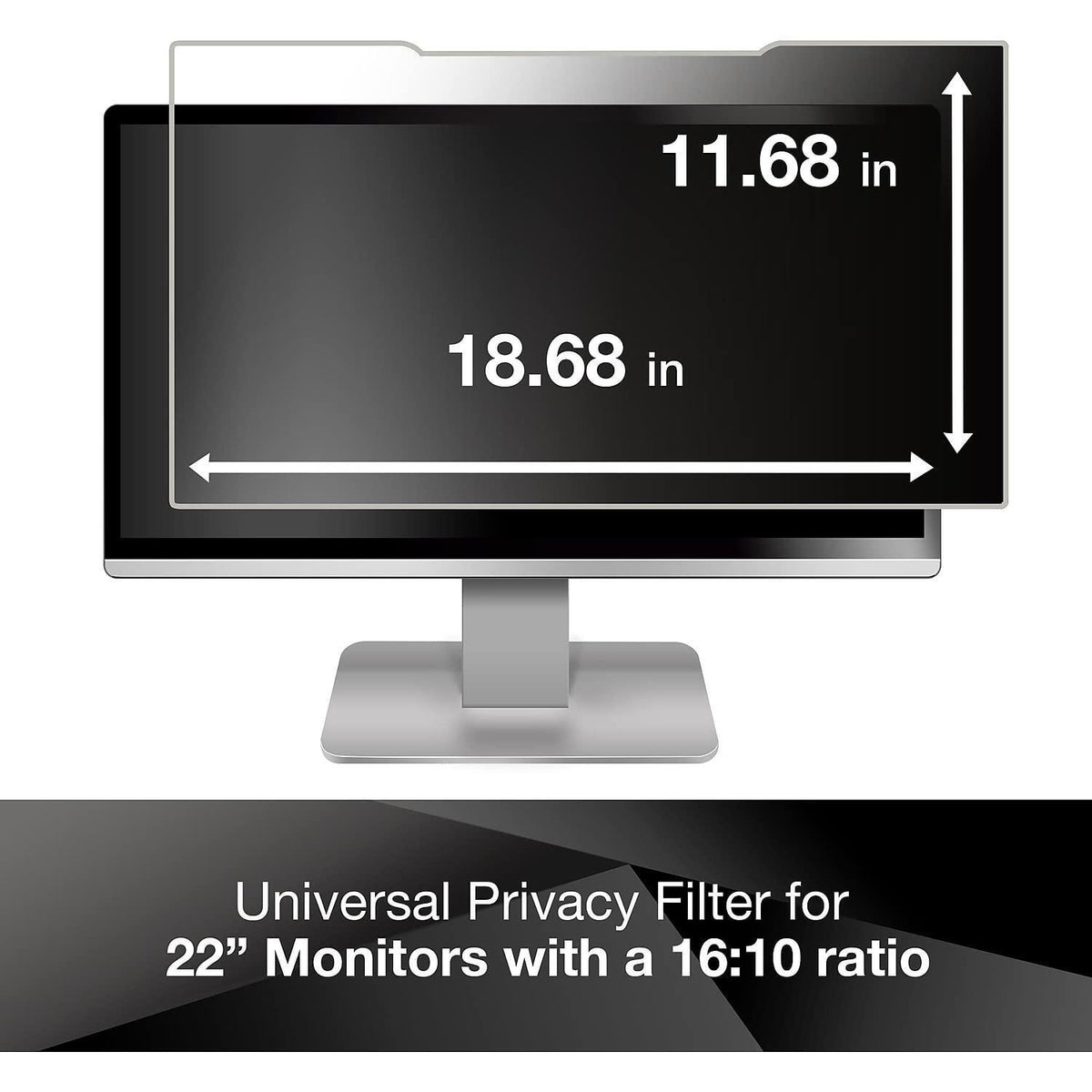 3M Privacy Filter Black, Matte, Glossy