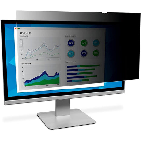 3M Privacy Filter for 28 inch Widescreen Monitor (16:10) (PF300W1B),Black