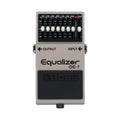 BOSS GE-7 Equalizer | Compact Graphic Equalizer Pedal | Tailored for Guitarists | 7 Bands of EQ Sliders | Guitar-Optimized Frequencies | ±15dB Boost/Cut Per Band | Level Slider for Volume Adjustments