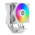PCCOOLER CPS R400 ARGB Air CPU Cooler, 4 Next-Gen Heatpipes, 2200RPM PWM Control 92mm ARGB Fan, 180W TDP, for AMD AM4/AM5/Intel LGA 115X/1200/1700/18XX White