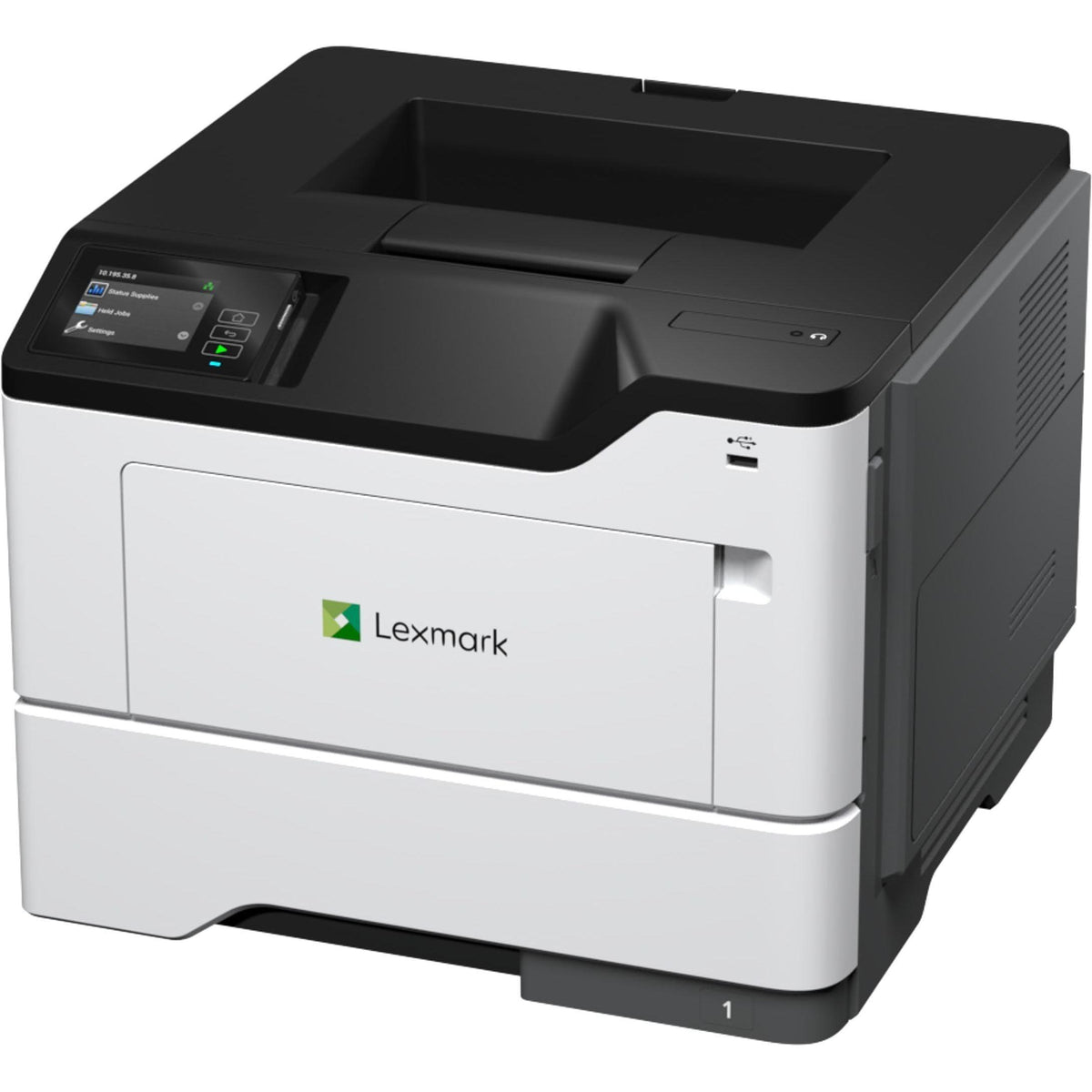 Lexmark MS631dw Monochrome Laser, Duplex (2-Sided) Printing: Integrated Duplex, Print Speed: Up to 50 ppm, Energy Star, 2.8 inch (7.2 cm) Color Touch Screen (38S0400)