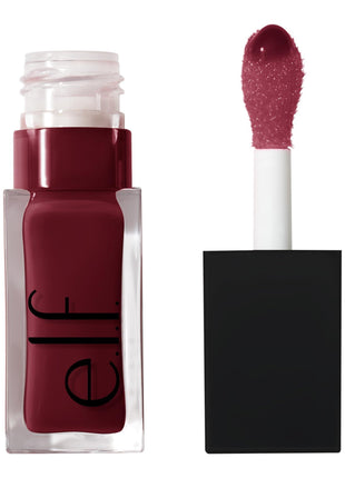 e.l.f. Glow Reviver Lip Oil, Jam Session | Nourishing Tinted Lip Oil For A High-shine Finish, Infused With Jojoba Oil, Vegan & Cruelty-free