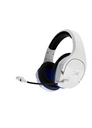 HyperX HHSS1C-KB-WT/G Cloud Stinger Core – Wireless Gaming Headset, for PS4, PS5, PC, Lightweight, Durable Steel Sliders, Noise-Cancelling Microphone - White
