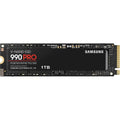 Samsung 990 PRO SSD 1TB PCIe 4.0 M.2 2280 Internal Solid State Hard Drive, Seq. Read Speeds Up to 7,450 MB/s for High End Computing, Gaming, and Heavy Duty Workstations, MZ-V9P1T0B/AM
