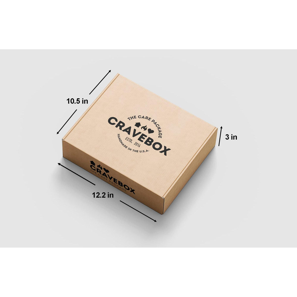 CRAVEBOX Gift Snack Box (45 Count) Variety Pack Care Package