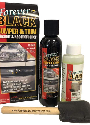 Forever Black Bumper & Trim Kit (NEW Improved Formula & Larger Size)