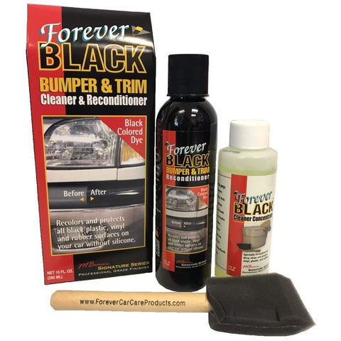 Forever Black Bumper & Trim Kit (NEW Improved Formula & Larger Size)