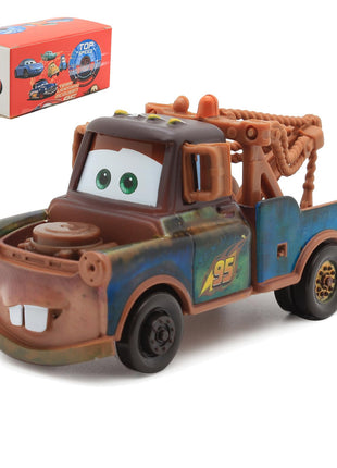 IYZEVK Car 3 Toys, Car Movie, Jackson, The King, Die-cast Toy Cars, for a Boy's Birthday (Mater)