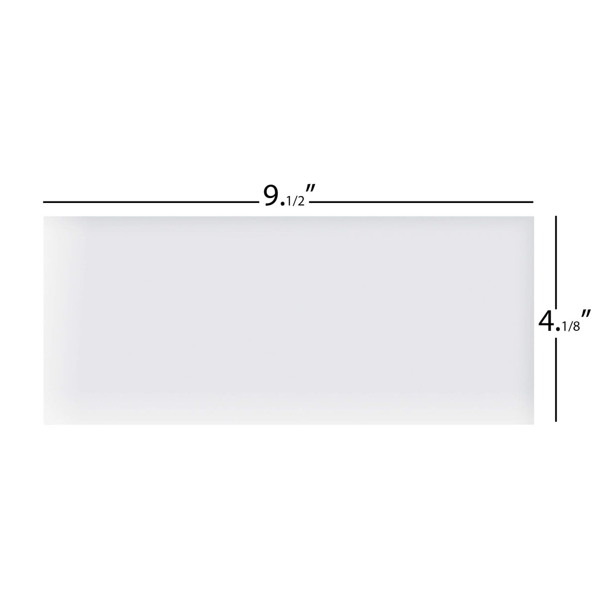 #10 Envelopes Letter Size Self Seal | 100 Business Mailing Security Peel and Sealing Envelope | 100% Tinted | no 10 White Windowless Legal Regular Plain Envelops Pack | 4-1/8 x 9-1/2 Inches | 24 LB