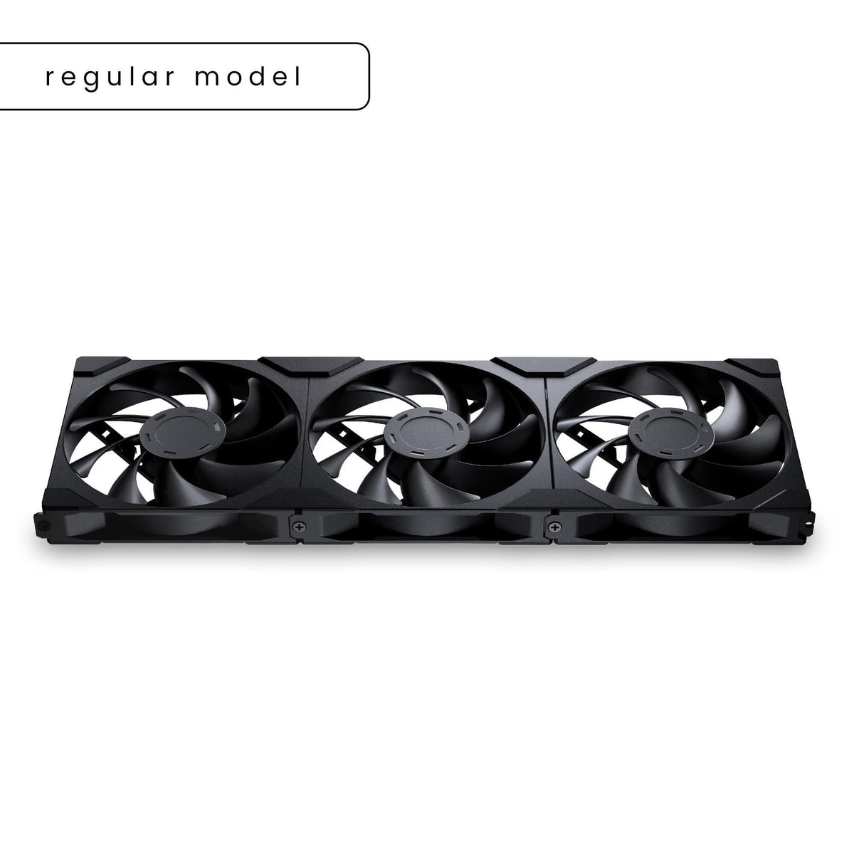 Phanteks M25-140 Gen2 3-Pack Daisy Chain 140mm PWM High Performance Cooling Fan Black