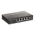 D-Link 5-Port Gibabit Smart Managed PoE Powered Switch/Extender | 2 PoE Ports (requires PoE Power)| L2 | VLANs| Web Managed |Desktop| Fanless | NDAA Compliant | Lifetime Warranty (DGS-1100-05PDV2)