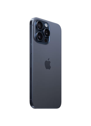 Apple iPhone 15 Pro Max, 256GB, Blue Titanium - Unlocked (Renewed)