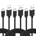 3Pack 10FT PS4 Charger Cord for Xbox One Controller,PS4 Charging Cable,Micro USB Cable for Xbox One S/X Slim Elite Controller,PlayStation 4 Games,Dualshock 4 Controller Data Sync Cord