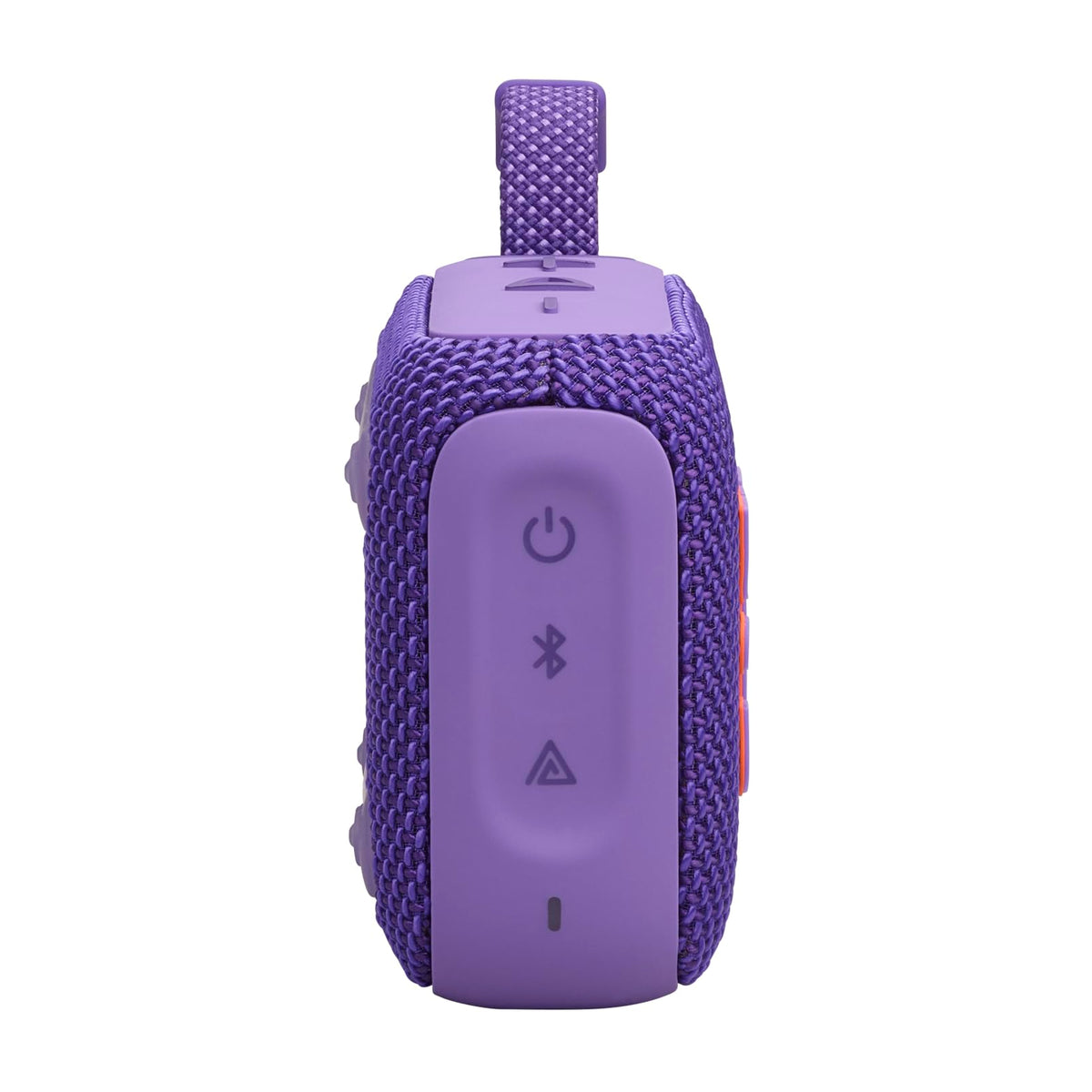 JBL Go 4 - Ultra-Portable, Waterproof and Dustproof Bluetooth Speaker, Big Pro Sound with Punchy bass, 7-Hour Built-in Battery, Made in Part with Recycled Materials (Purple)