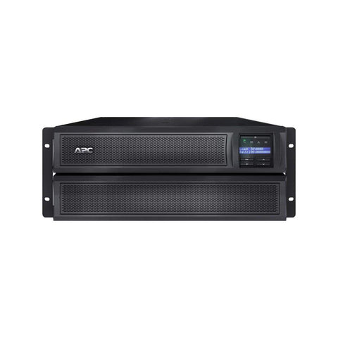 APC Network UPS, 2000VA Smart-UPS Sine Wave, Short Depth UPS with Extended Run Option, SMX2000LVNC, Network Management Card, Tower/4U Rack Convertible, Line-Interactive, 120V