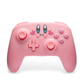 PowerA Wireless Controller for Nintendo Switch - Kirby Mouthful, Switch Lite/Switch-OLED Model, Nintendo Switch 2, AA Battery Powered (Battery Included), Bluetooth, Motion Controls, Officially Licensed