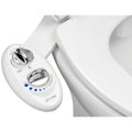 LUXE Bidet NEO 120 - Self-Cleaning Nozzle, Fresh Water Non-Electric Bidet Attachment for Toilet Seat, Adjustable Water Pressure, Rear Wash (White)