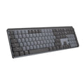 Logitech MX Mechanical Wireless Illuminated Performance Keyboard, Clicky Switches, Backlit Keys, Bluetooth, USB-C, macOS, Windows, Linux, iOS, Android, Metal