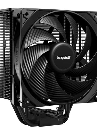 be quiet! Pure Rock 3 Black CPU Air Cooler | 4 High Performance 6mm Heat Pipes with HDT Technology | 120mm PWM Fan | AMD:AM4 AM5/Intel LGA 1700/1150/1151/1200 | Black | BK039