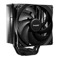 be quiet! Pure Rock 3 Black CPU Air Cooler | 4 High Performance 6mm Heat Pipes with HDT Technology | 120mm PWM Fan | AMD:AM4 AM5/Intel LGA 1700/1150/1151/1200 | Black | BK039