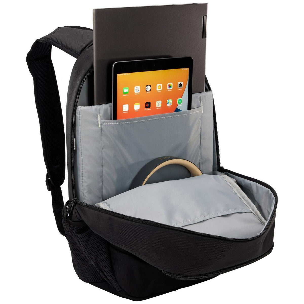 Case Logic - Accessories yellow recycled backpack 15.6 in black
