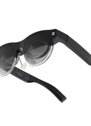 ASUS AirVision M1 Smart AR Glasses - 100" Micro-OLED Wearable Display, 1100 nits, Multi-Screen, Speakers, USB-C, Magnetic Shade, Designed for ROG Ally/Steam Deck/PC/iPhone 16/15/Android/Mac/Tablet