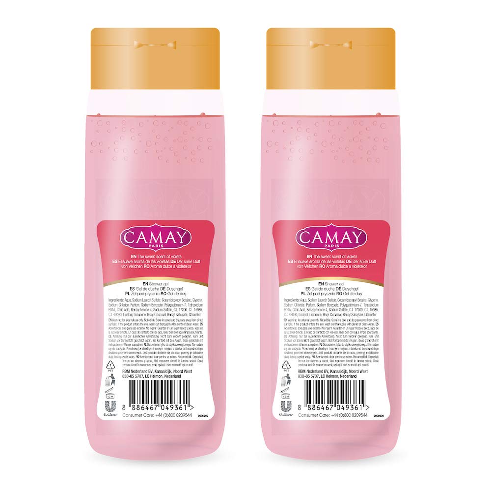 Camay Paris Hypnotique Shower Gel, 500 ml (Pack of 2)