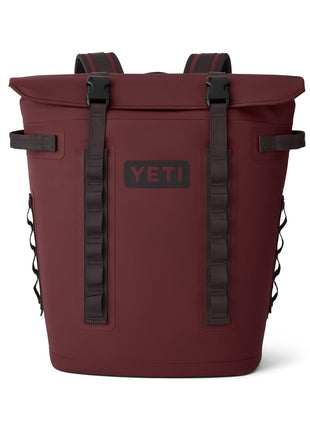 YETI Hopper M20 Backpack Soft Sided Cooler with MagShield Access, Wild Vine Red