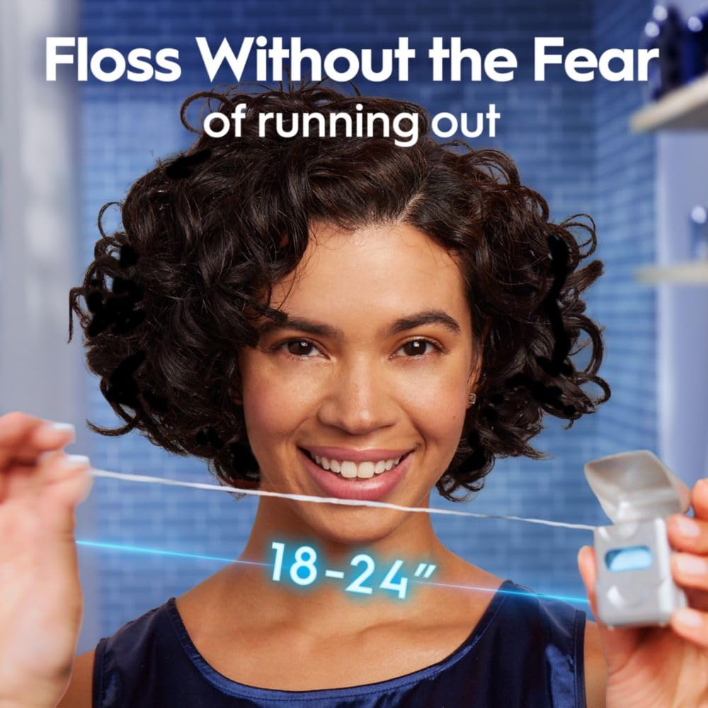 Oral-B Glide Cool Mint Deep Clean Floss, 6 Count, Glide Dental Floss
