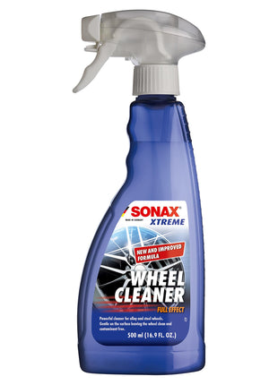 SONAX Wheel Cleaner Full Effect (230200) | Non-Acid Rim Cleaner | Color Changing Wheel Cleaner | Brake Dust Cleaner | Non-Acid Iron Remover | (500 ml or 16.9 fl. oz.)