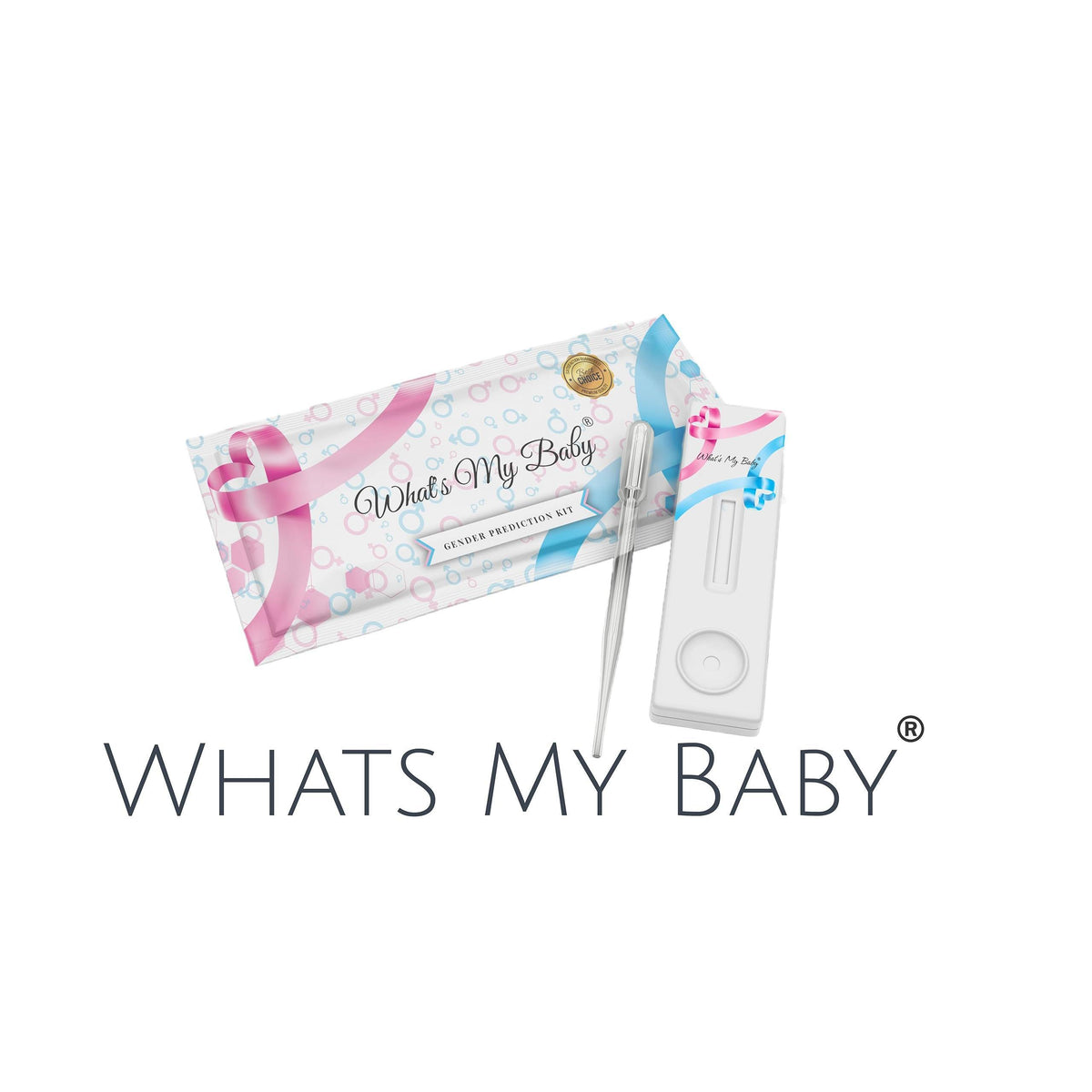 Whats My Baby® Gender Prediction Test - Reveal if Your Baby is a Girl or Boy from 5 Weeks - Instant Results - Early Pregnancy Test Kit