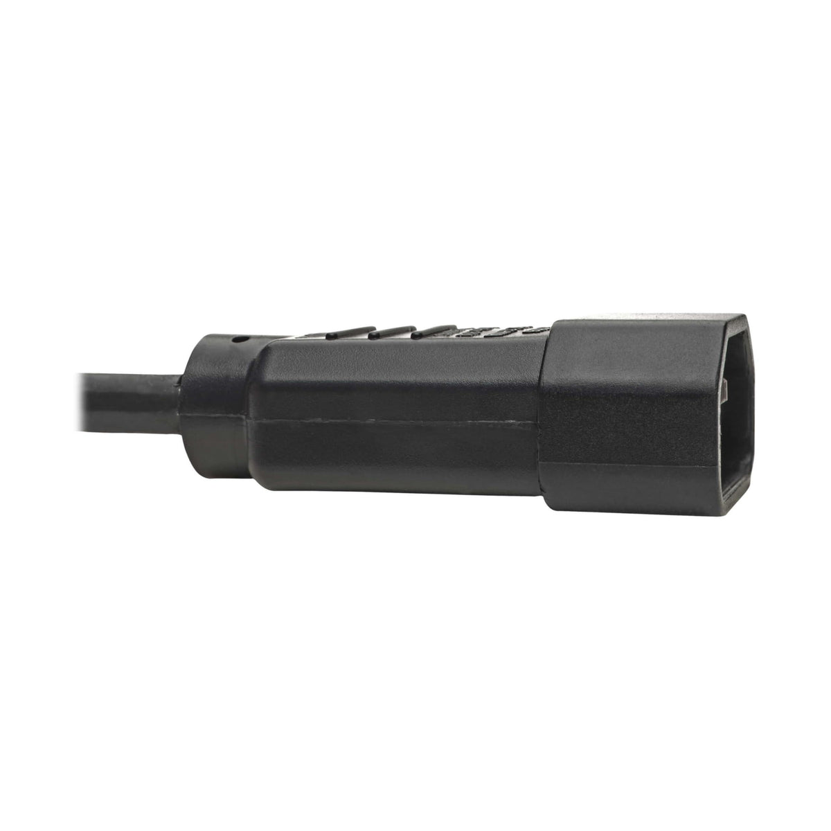 Tripp Lite Series NEMA 5-15R to C14 Power Cable Adapter, 1 foot / 0.3 Meters, UL Listed, Computer Power Plug to Standard Receptacle - 13A, 125V, 16 AWG, Lifetime Manufacturer's Warranty (P002-001-13A)