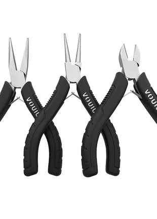 3-Piece Jewelry Pliers Set Jewelry Making Tools