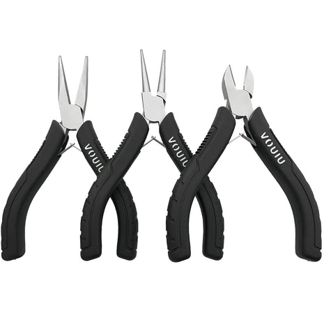 3-Piece Jewelry Pliers Set Jewelry Making Tools