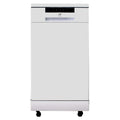 SPT SD-9263W 18″ Wide Portable Dishwasher with ENERGY STAR, 6 Wash Programs, 8 Place Settings and Stainless Steel Tub – White