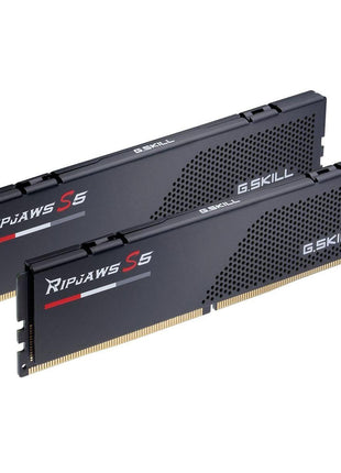 G.SKILL Ripjaws S5 Series DDR5 RAM (Intel XMP 3.0) 32GB (2x16GB) 6400MT/s CL36-48-48-102 1.35V Desktop Computer Memory U-DIMM - Matte Black (F5-6400J3648F16GX2-RS5K)