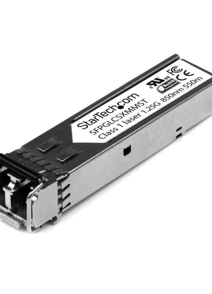 StarTech.com Cisco GLC-SX-MM Compatible SFP Module - 1000BASE-SX - 1GbE Multimode Fiber MMF Optic Transceiver - 1GE Gigabit Ethernet - LC 550m - 850nm - Cisco IE3400, IE3300, IE3200 (SFPGLCSXMMST)