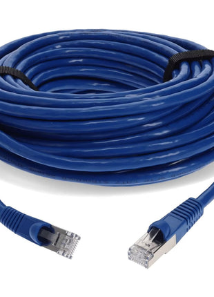AddOn 20Ft Rj-45 (Male) to Rj-45 (Male) Straight Blue Cat7 S/FTP Copper PVC Patc