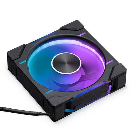 Phanteks D30 120mm Reverse Airflow ARGB PWM PC Fan, Daisy-Chain, Black