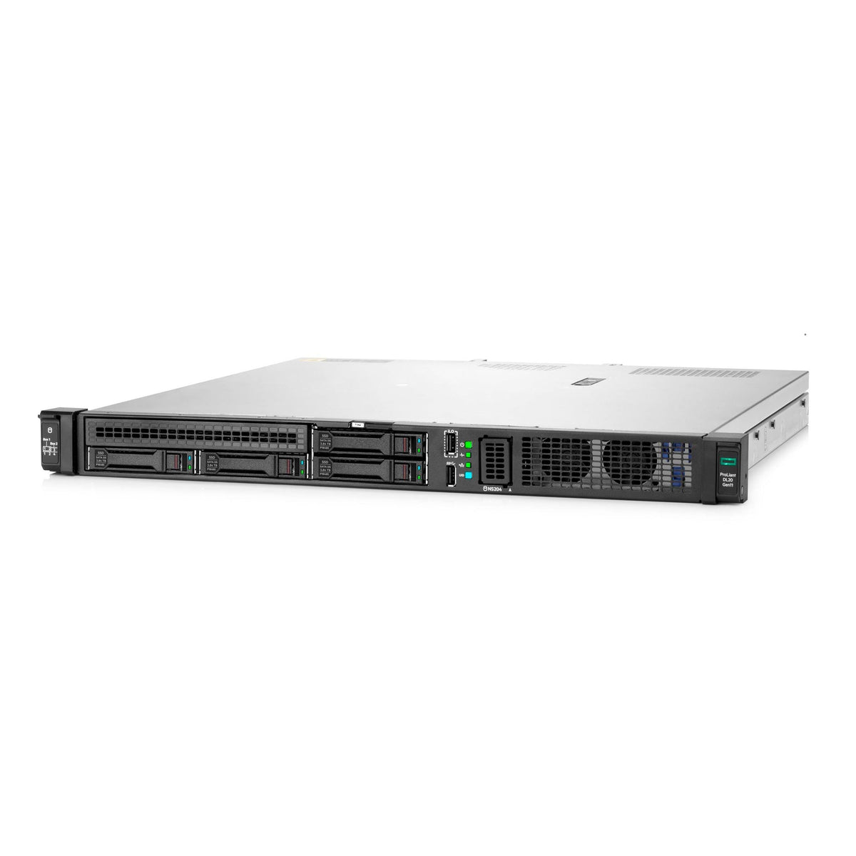 Hewlett Packard Enterprise ProLiant DL20 Gen11 Rack Server w/one Intel Xeon E-2436 Processor, 2.9GHz 6‑core 1P 32GB‑DR MR408i‑o 4SFF 2x500W RPS (HPE Smart Choice P71682-005)