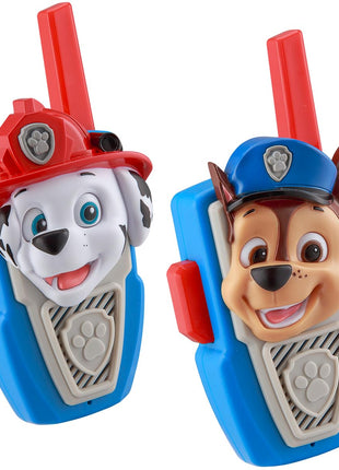 Paw Patrol Chase Marshall Walkie Talkies for Kids, Fun Paw Patrol Toys | Static Free and Extended Range