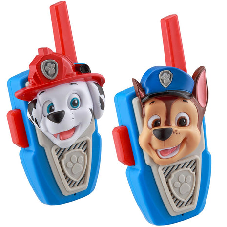 Paw Patrol Chase Marshall Walkie Talkies for Kids, Fun Paw Patrol Toys | Static Free and Extended Range