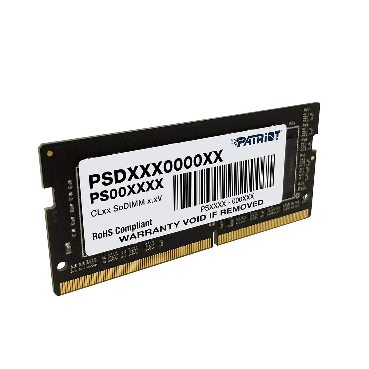 Patriot Memory Signature Line Series DDR4 16GB (1 x 16GB) 3200MHz SODIMM (1 Rank Single-Sided Module)