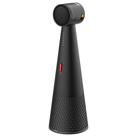 IPEVO Vocal AI Beamforming Bluetooth Speakerphone for Conferencing, Video Calls, Online Meetings, Hybrid Work, Meeting Rooms, Microphone with Noise Reduction